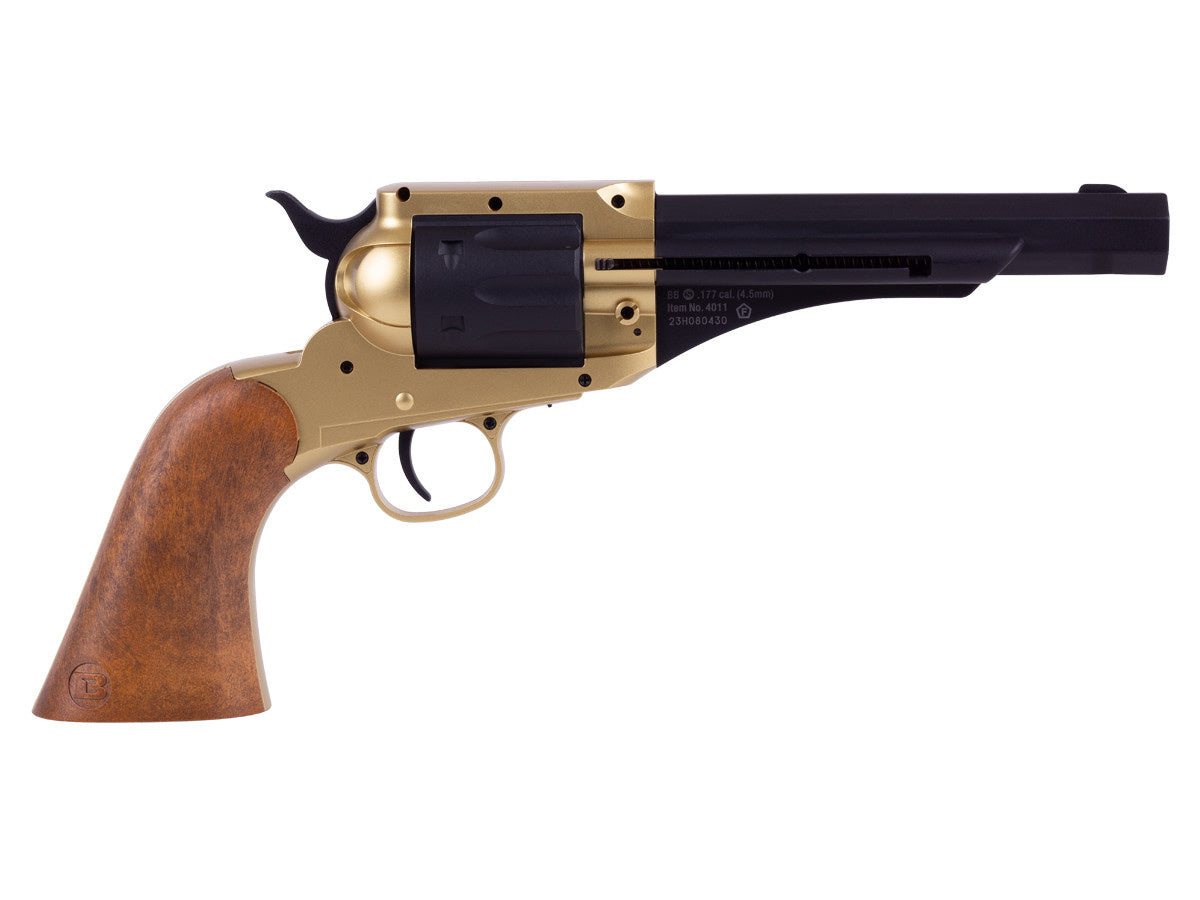 1858 CO2 BB Revolver Kit - Gold