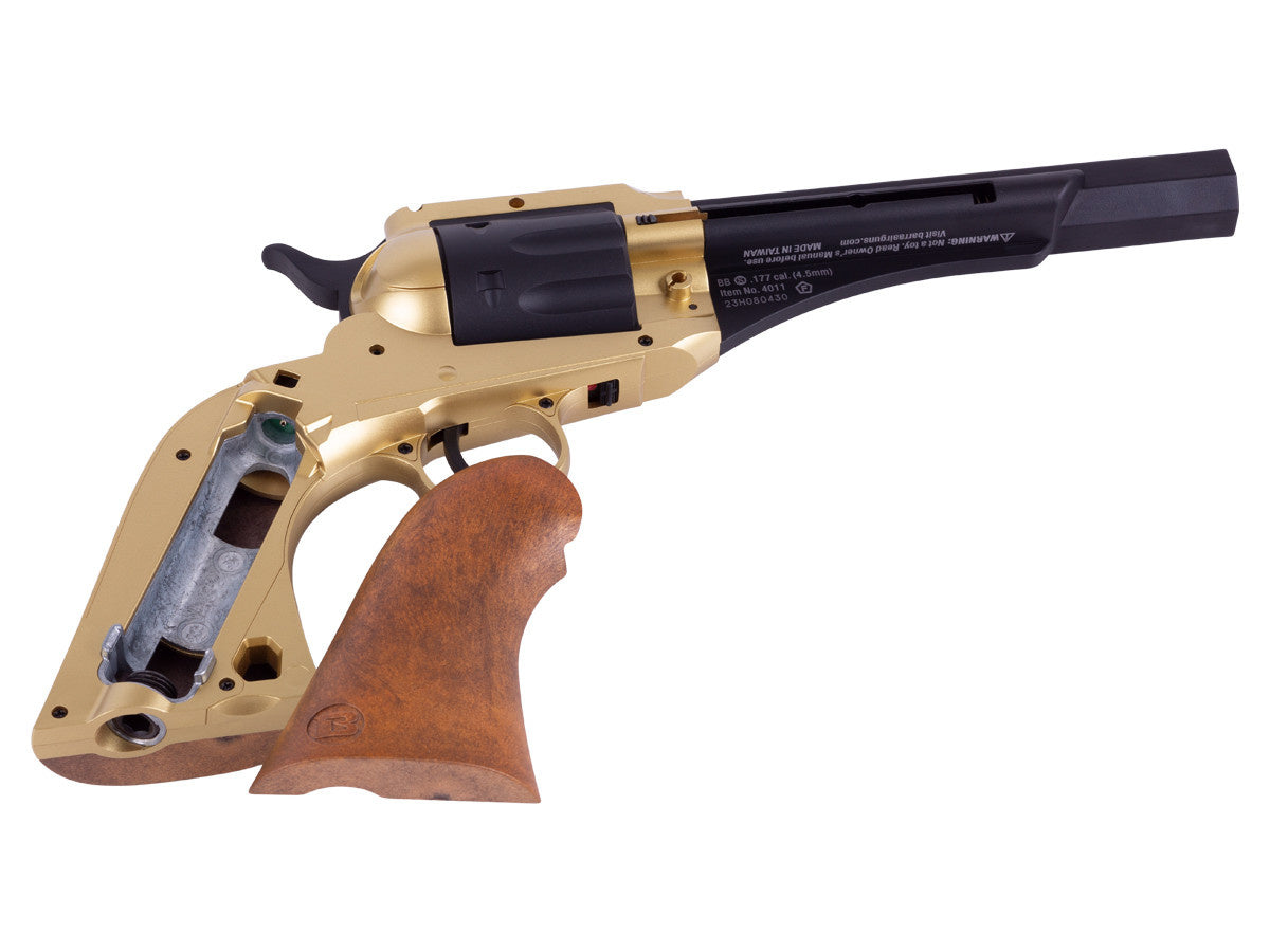 1858 CO2 BB Revolver Kit - Gold