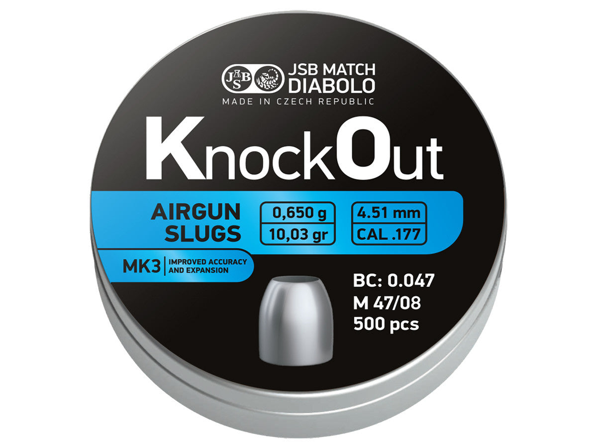 KnockOut .177 MK3 4.51 dia. deeper HP, skirt flare