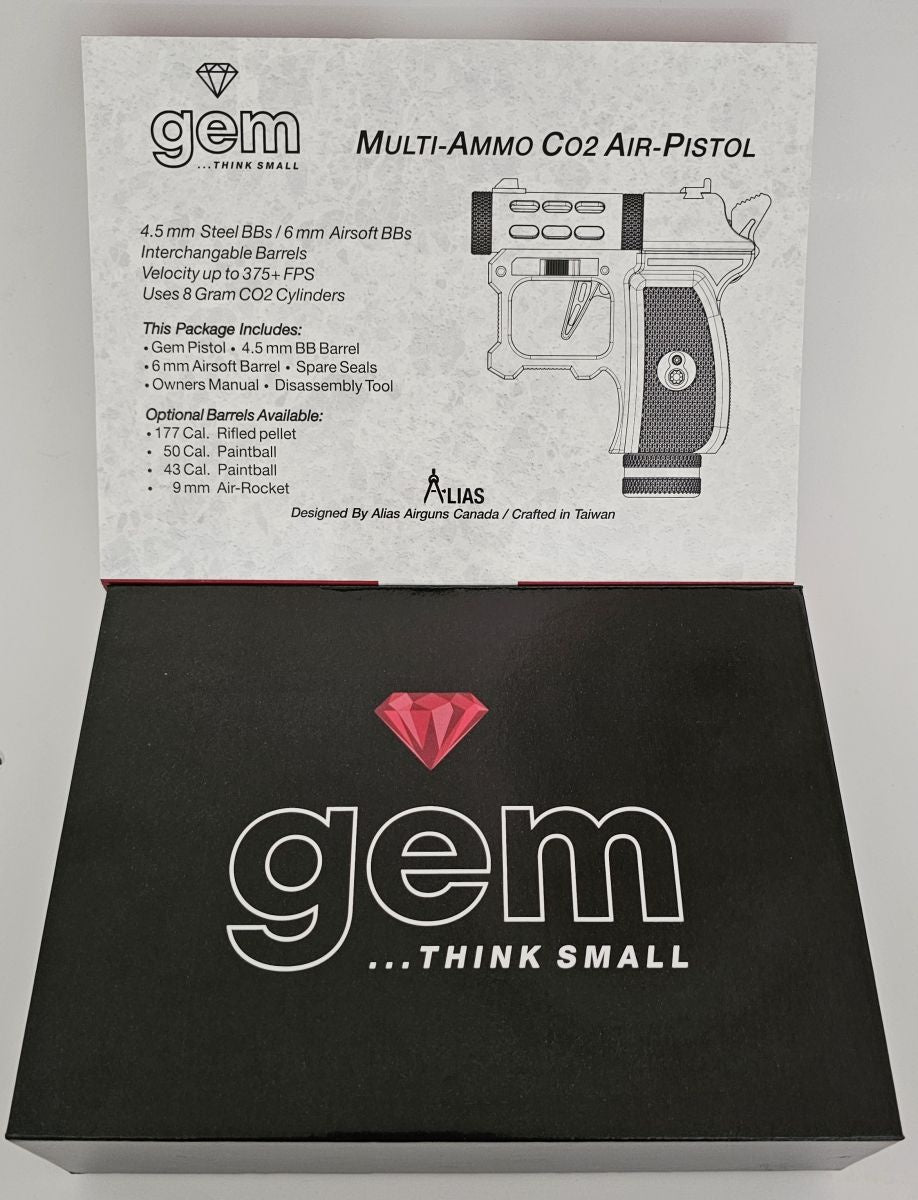 Gem CO2 Air Pistol - Red Sapphire Edition