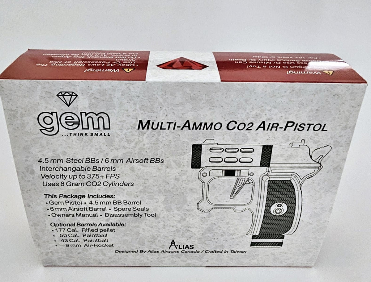 Gem CO2 Air Pistol - Red Sapphire Edition