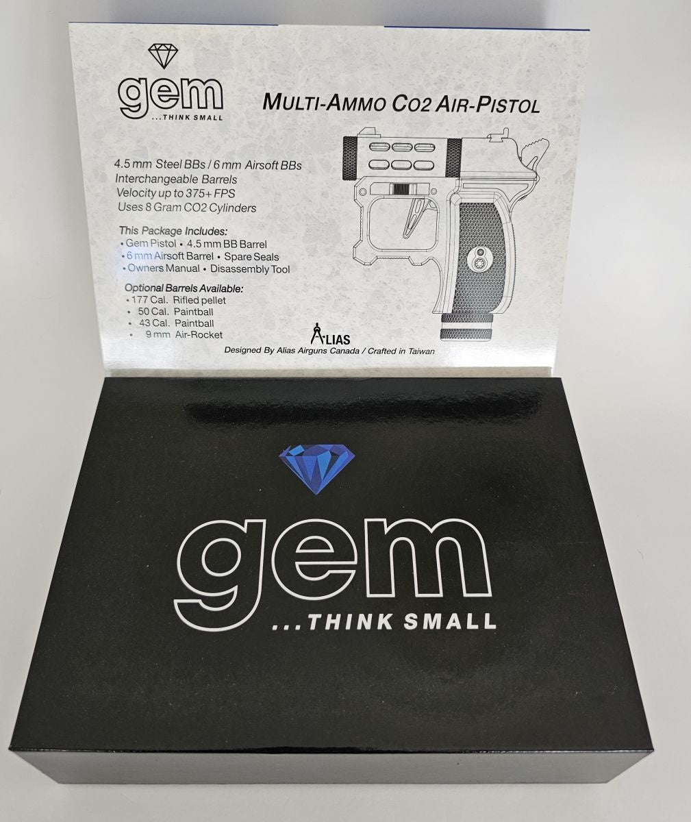 Gem CO2 Air Pistol - Blue Sapphire Edition