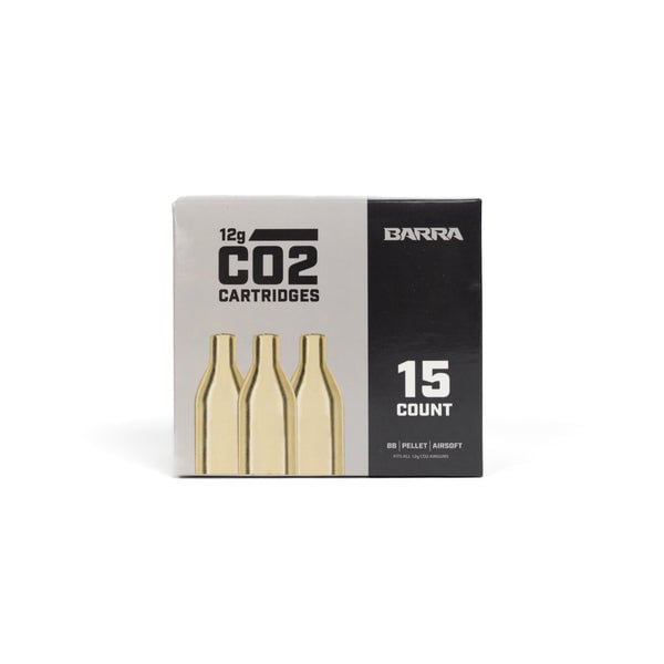 12g CO2 Cylinders - 15ct