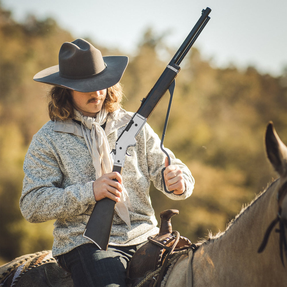 1866 Multi-Pump Silver Airgun Kit