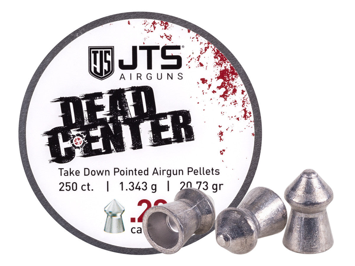 Dead Center Precision Pellets .22 Cal Pointed - 20.73r - 250ct