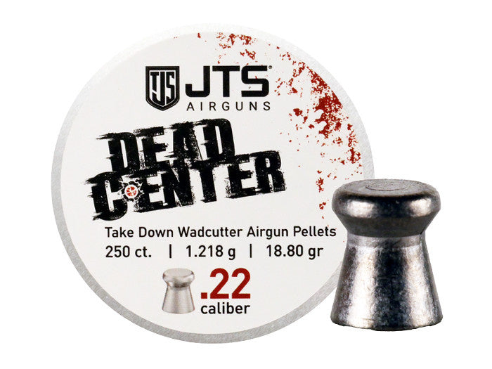 Dead Center Precision Pellets .22 Cal Wadcutter - 18.80r - 250ct