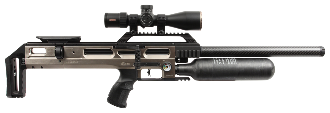 Ghost - Silver/Aluminum Edition .22 Cal HP - 28" - 68ft/lbs - 480cc