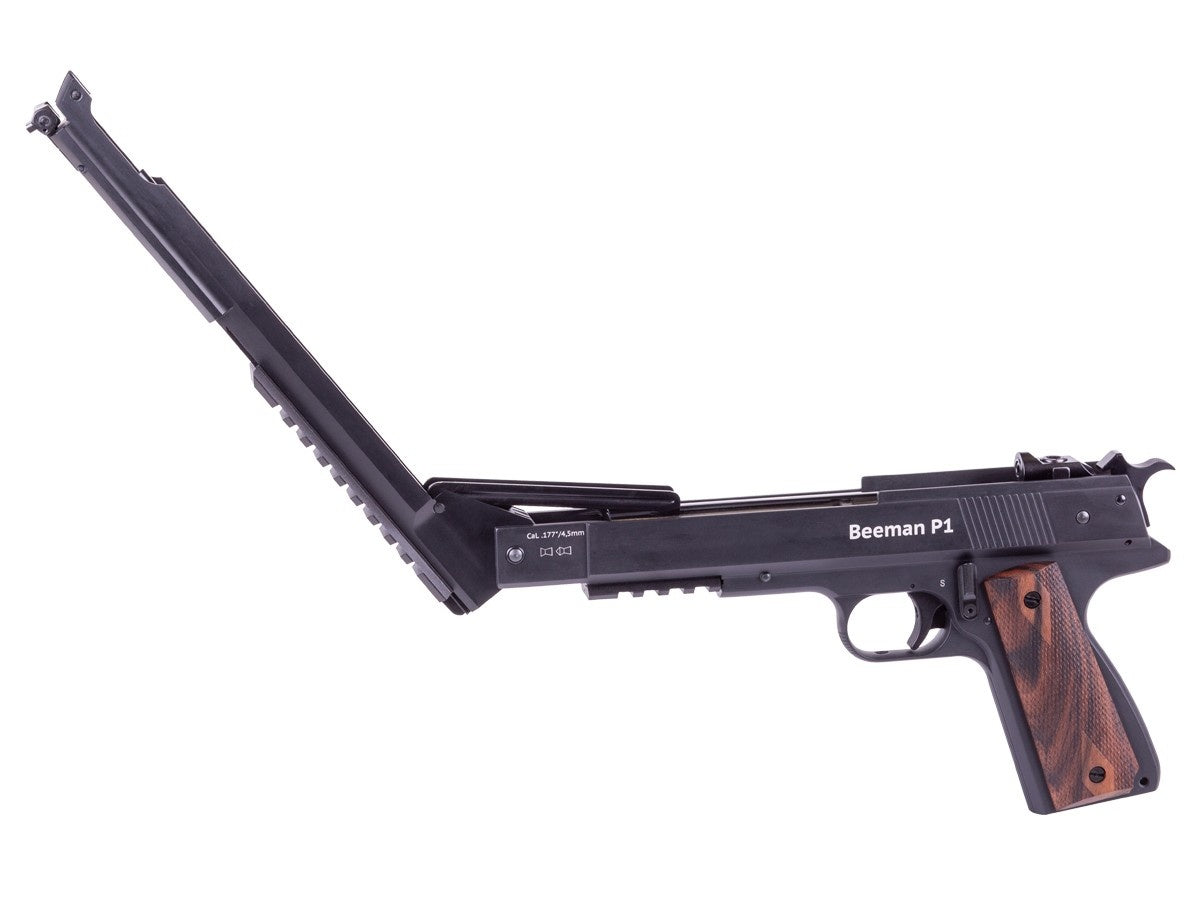 Beeman P1 .22 Cal - Black w/Wood Grips