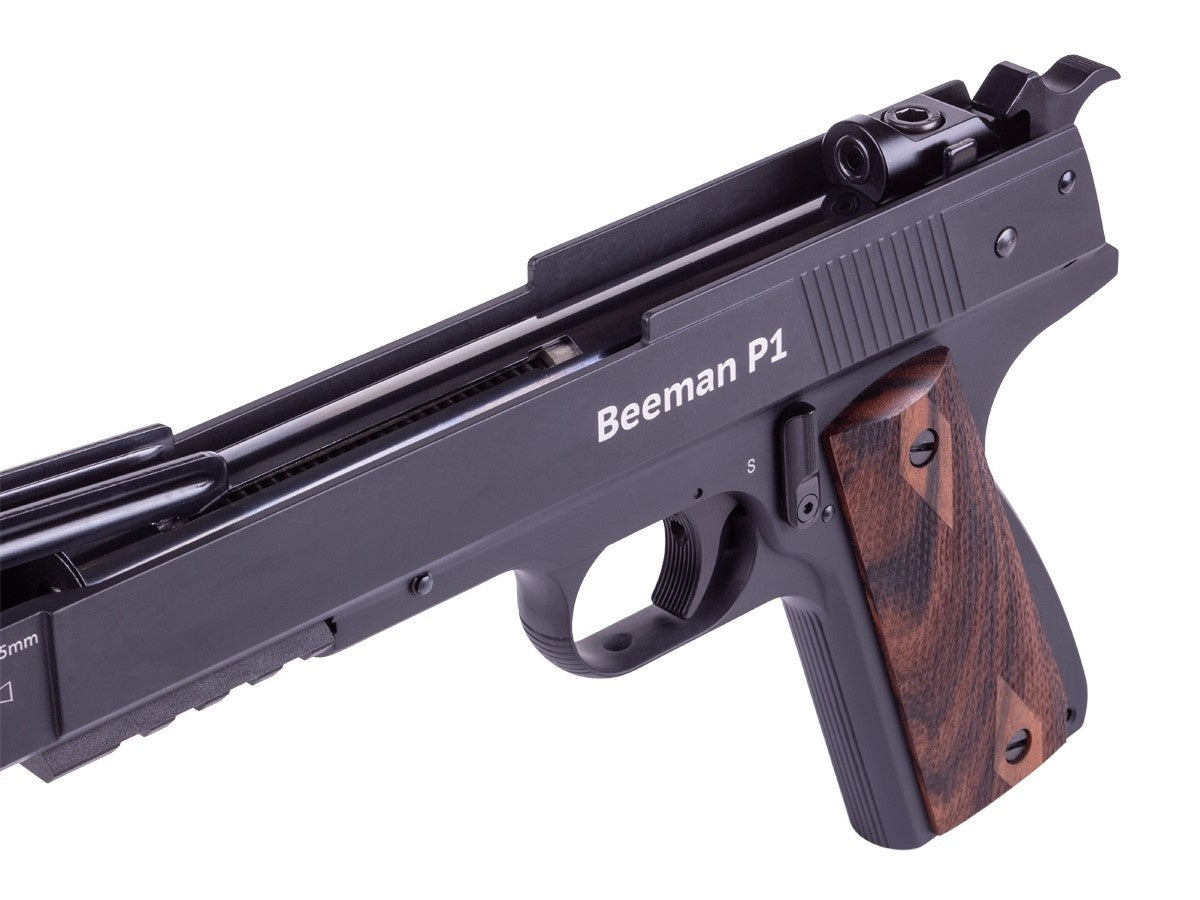 Beeman P1 .22 Cal - Black w/Wood Grips