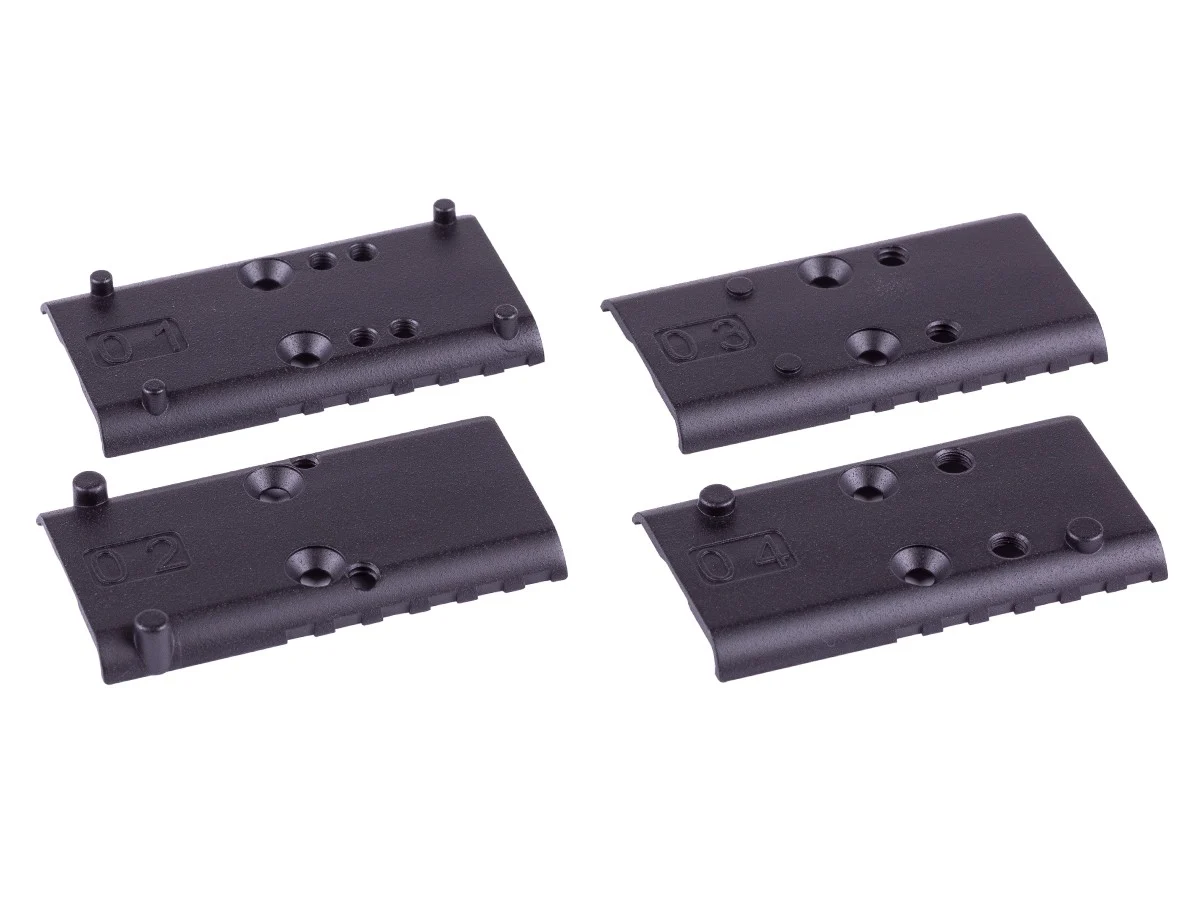 Optic Adapter Plates for Glock Type MOS 1 Air Pistols