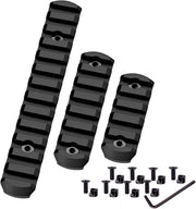 M-Lok Picatinny Rails - 3pcs