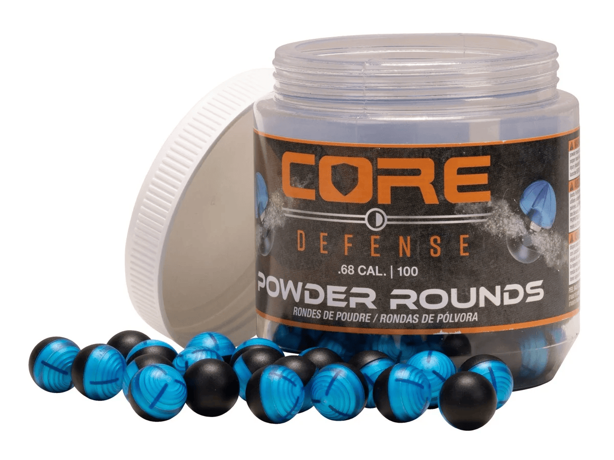 P2P Core Defense Inert Powder Rounds .68 Cal - 100ct