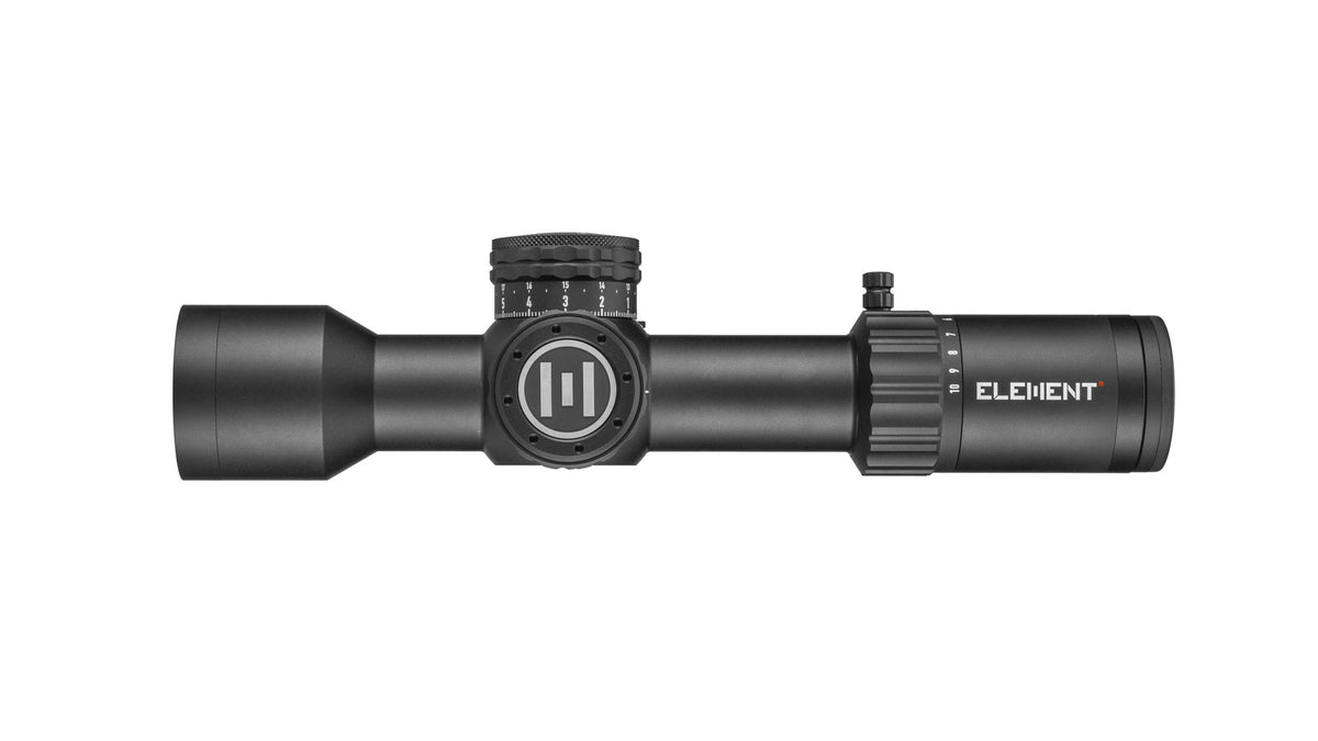 Theos 2-10x42 FFP MRAD-1D - BLACK