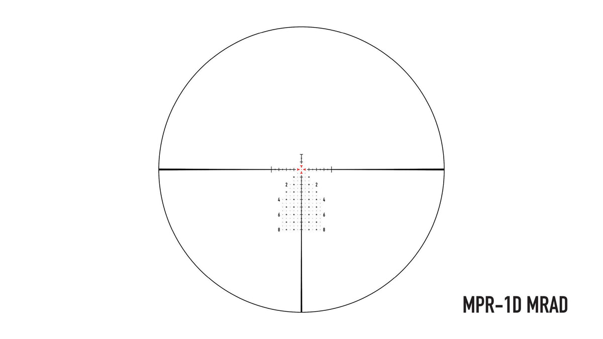 Theos 2-10x42 FFP  MRAD MPR-1D - FDE