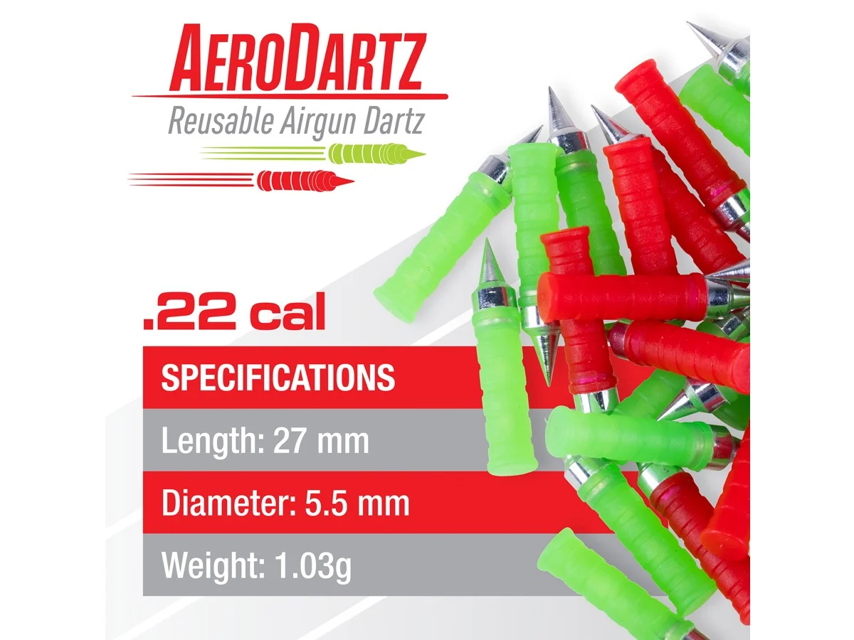 AeroDartz .22 Cal, 15.89gr - 62ct