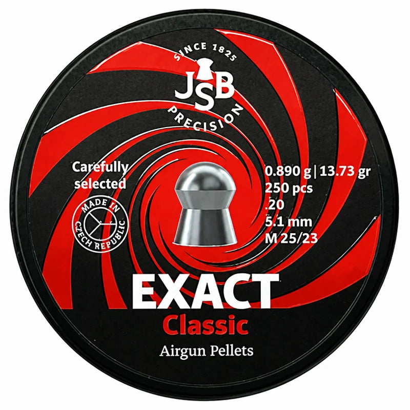 JSB Match Diabolo Exact .20 Cal, 13.73gr